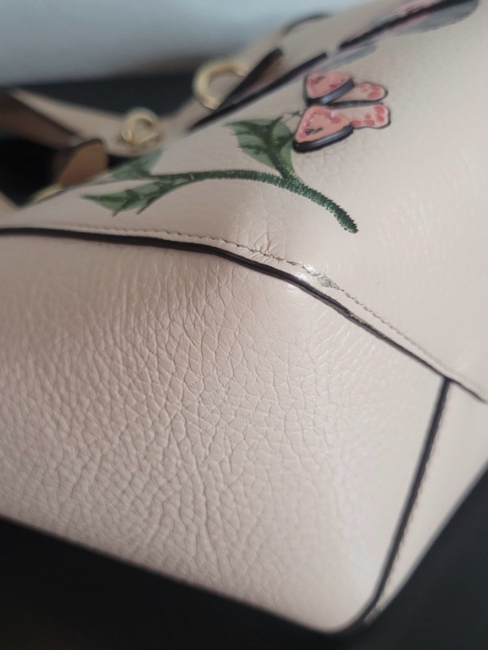 Furla Leather Butterfly Mini Tote Crossbody Bag - Picture 9 of 16
